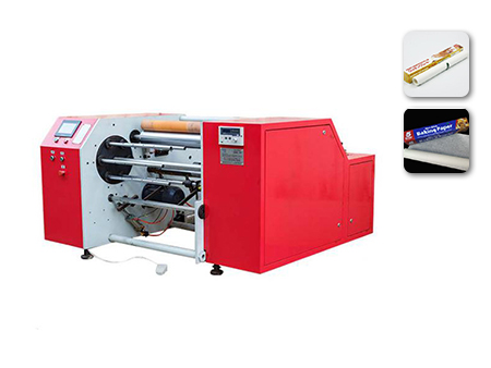 Baking Paper Rewinding Machine (Coreless Roll), PPD-CBPR450