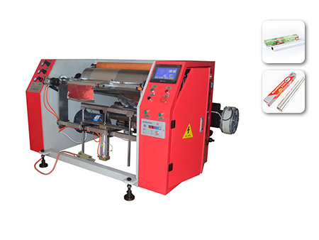 Aluminum Foil/ Cling Film Rewinder, PPD-AFCF450