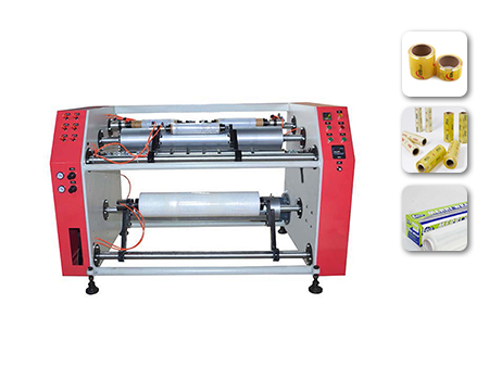 Semi-automatic Cling Film Slitter Rewinder, PPD-CFSR1000